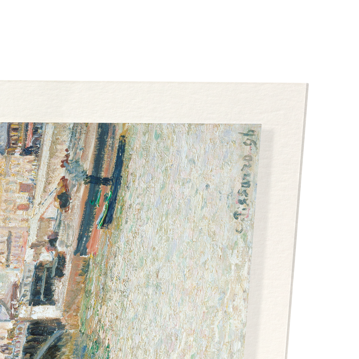 MORNING, AN OVERCAST DAY, ROUEN (1896)