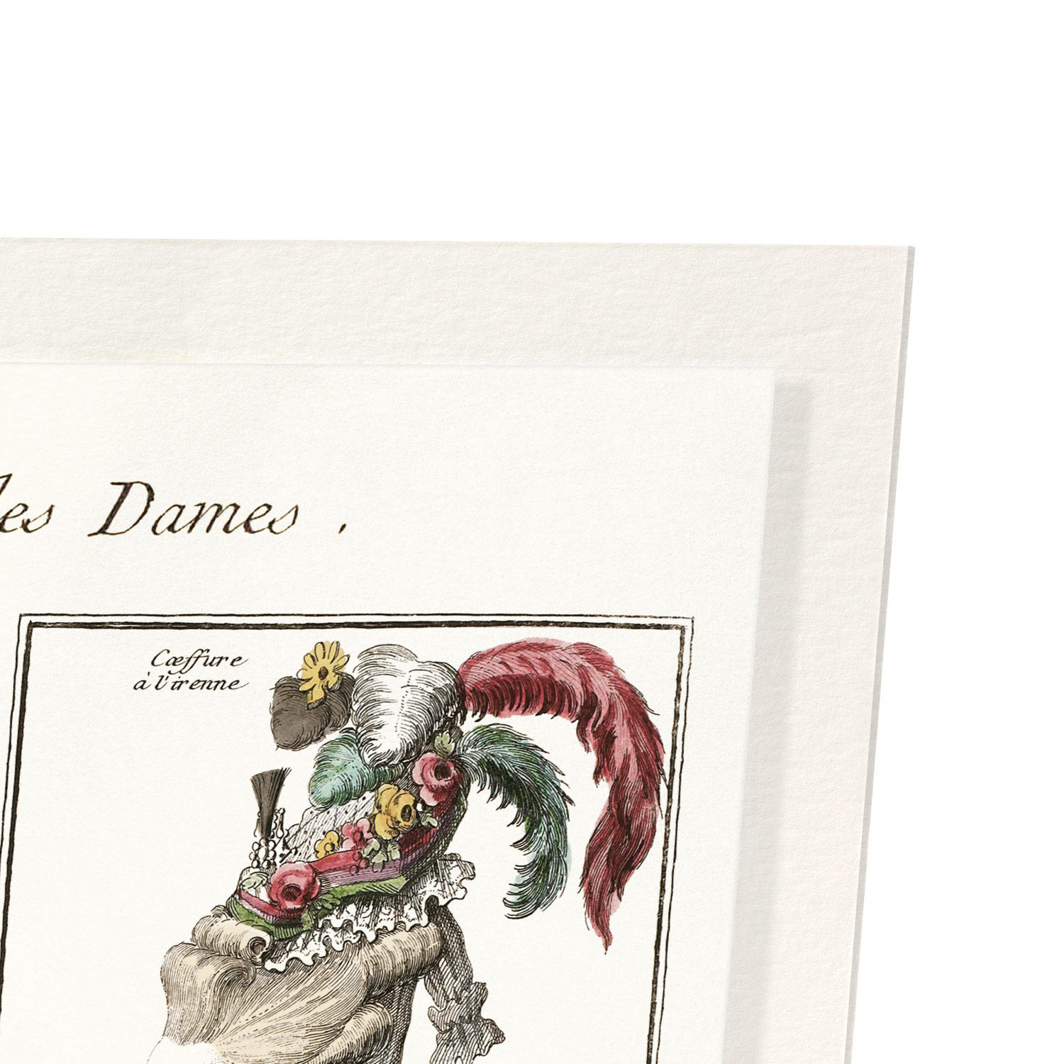 LA PARURE DES DAMES (1776)