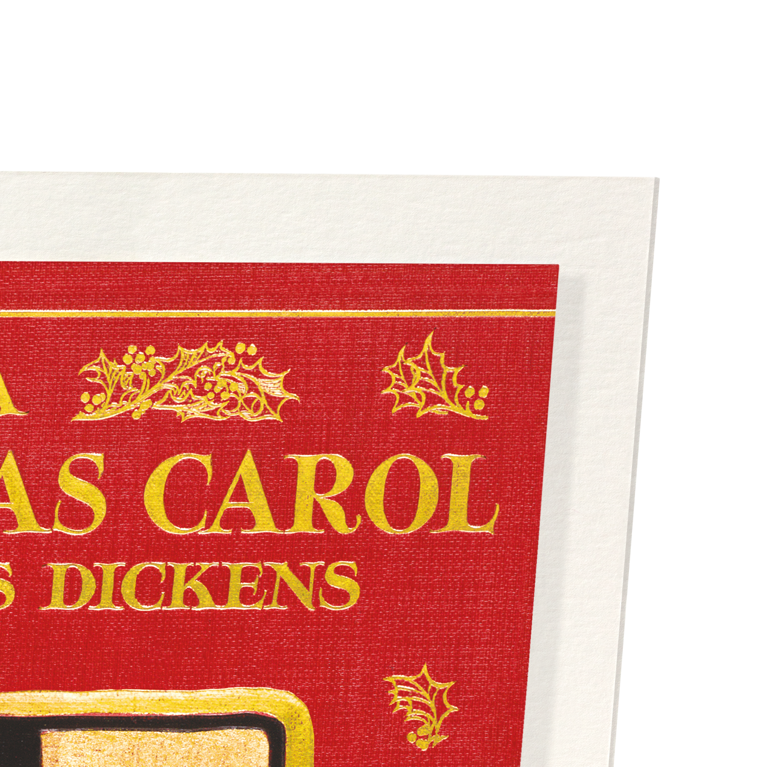 A CHRISTMAS CAROL FRONT COVER (1911)