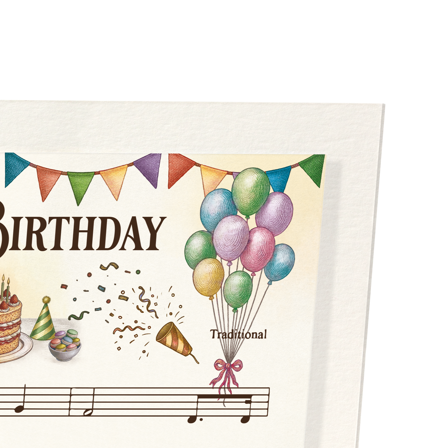 BIRTHDAY MUSIC SCORE