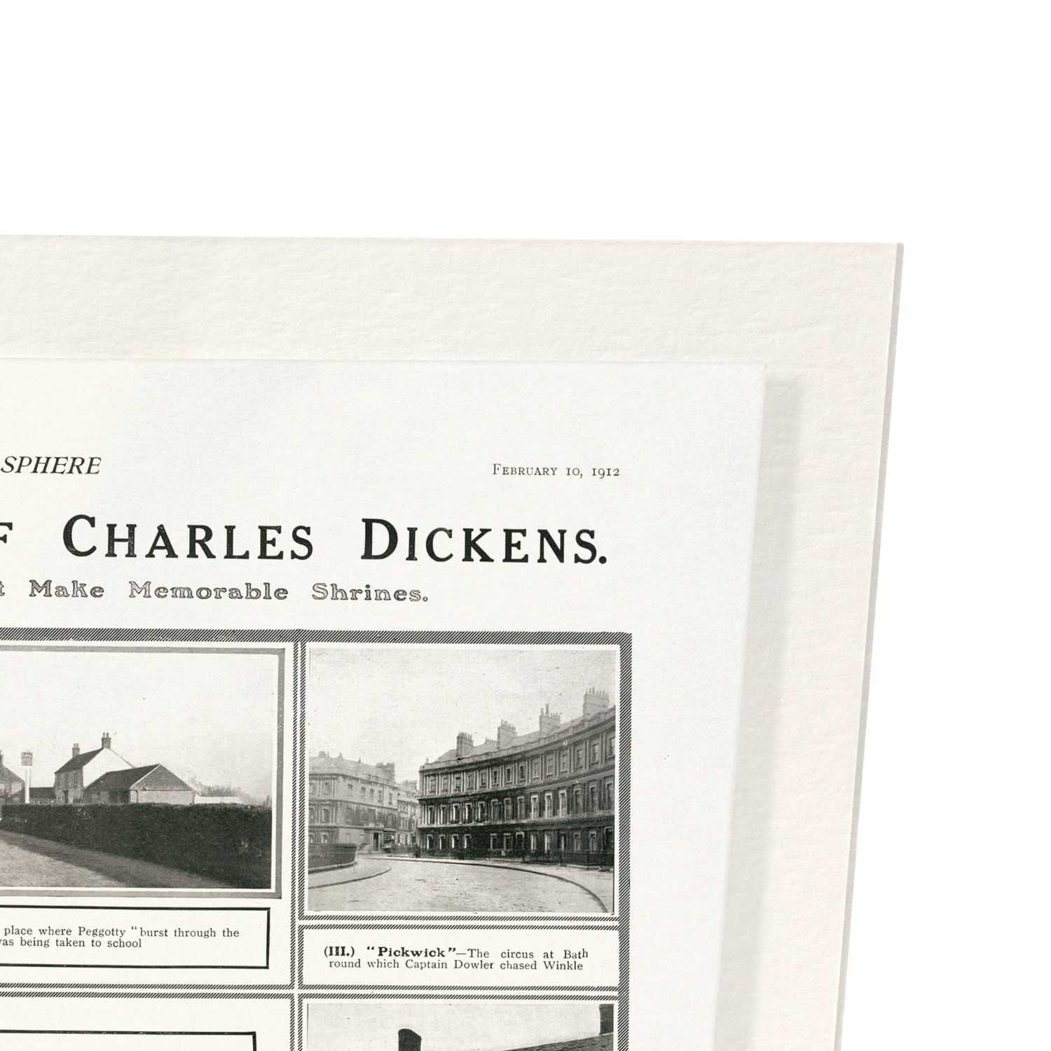 SCENES IN CHARLES DICKENS' NOVELS (1912)