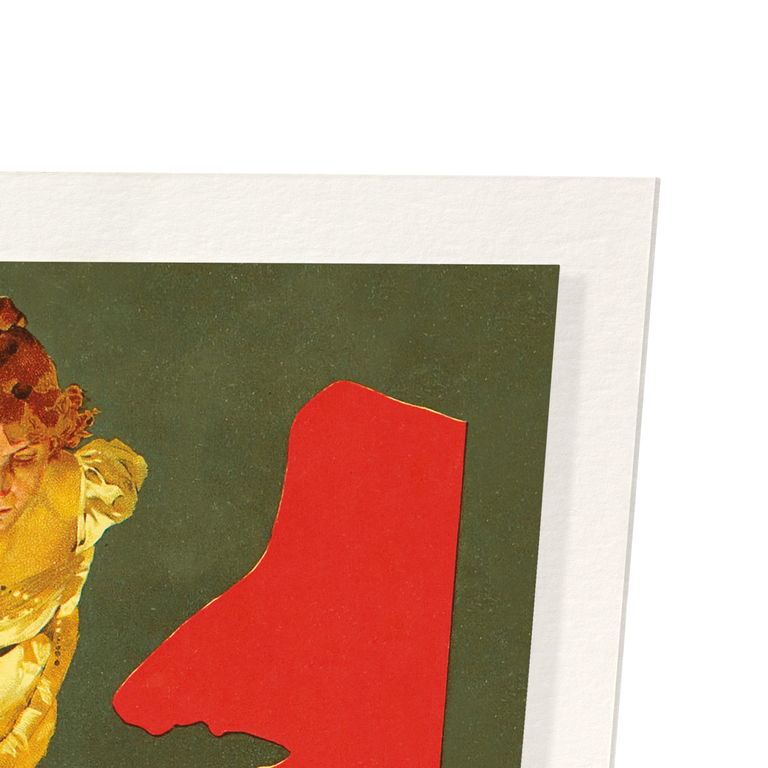 POSTER FOR TOSCA (1899)