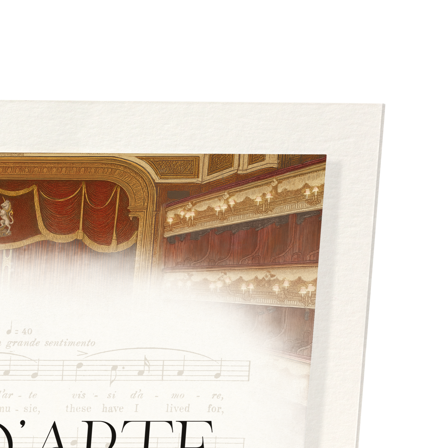 VISSI D'ARTE FROM TOSCA ACT II