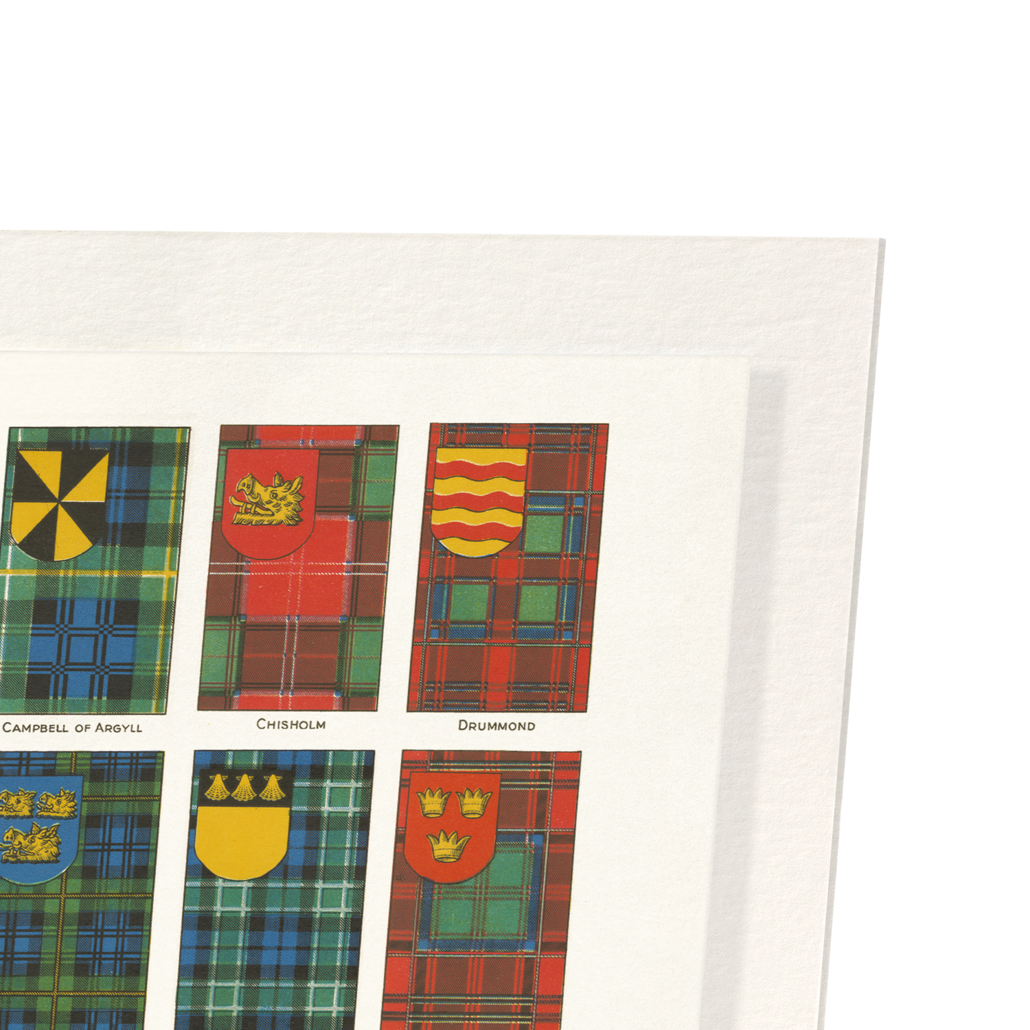 TARTANS OF SOME OF THE SCOTTISH CLANS (1926)