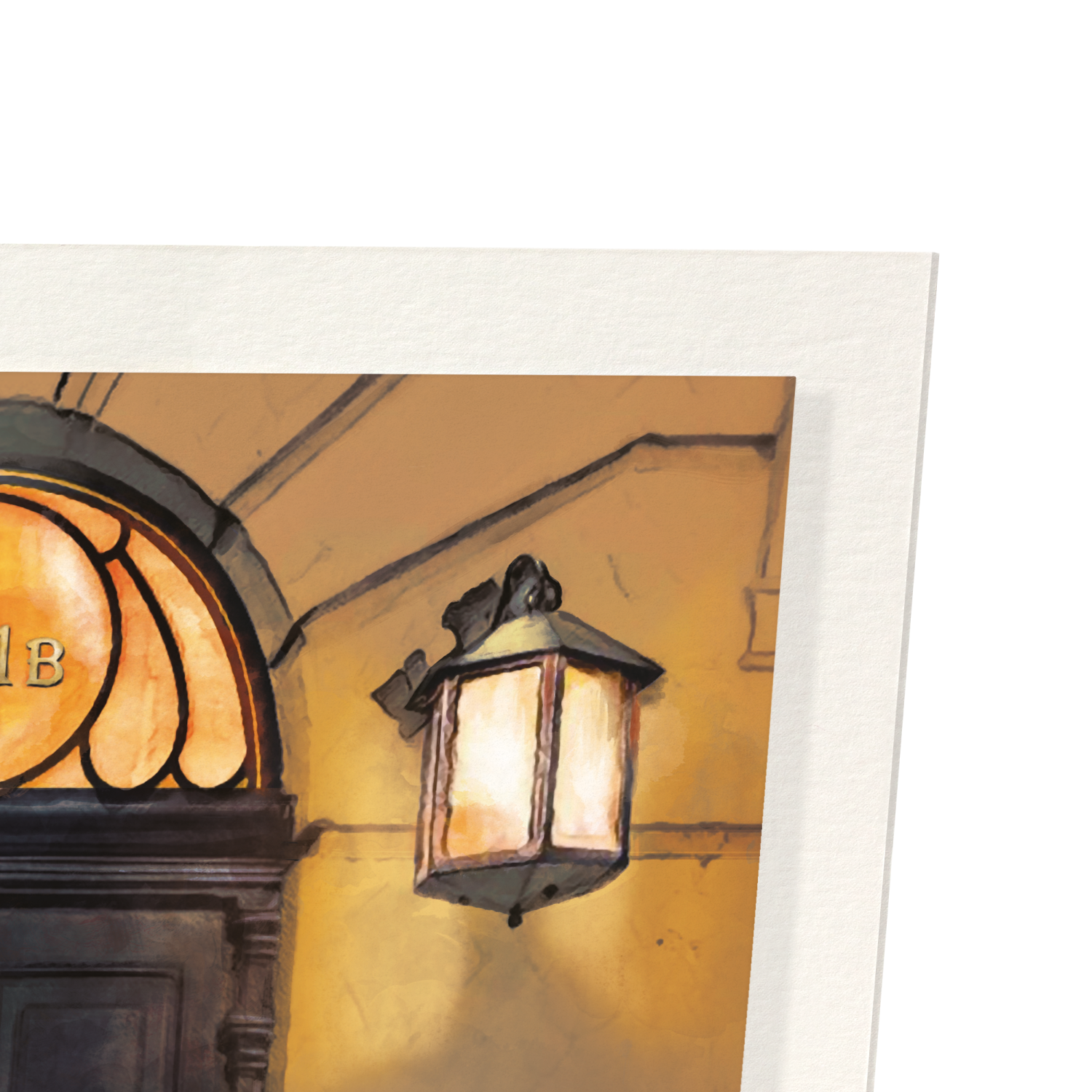 FRONT DOOR OF 221B BAKER STREET NIGHT