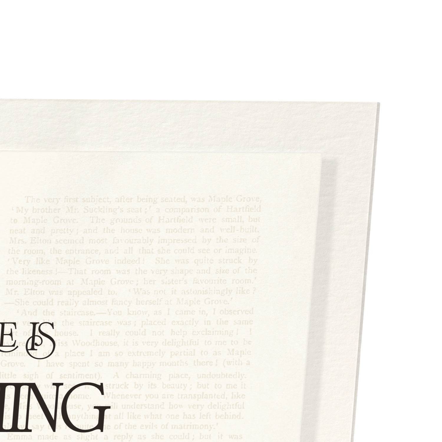 NOTHING LIKE STAYING AT HOME