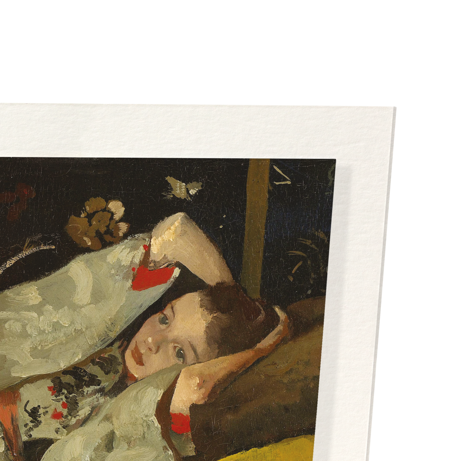 GIRL IN WHITE KIMONO (1894)