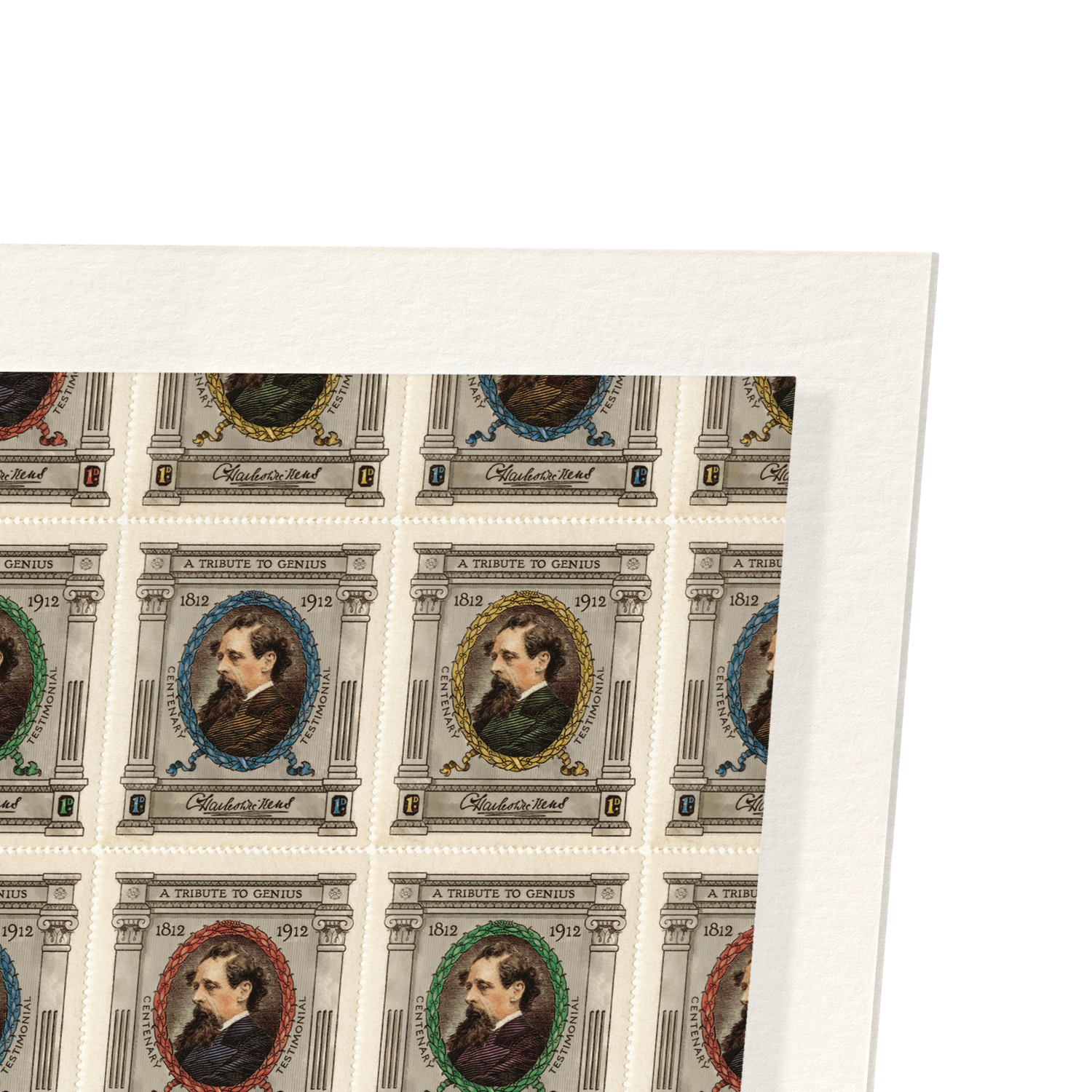 DICKENS CENTENARY STAMP (1912)