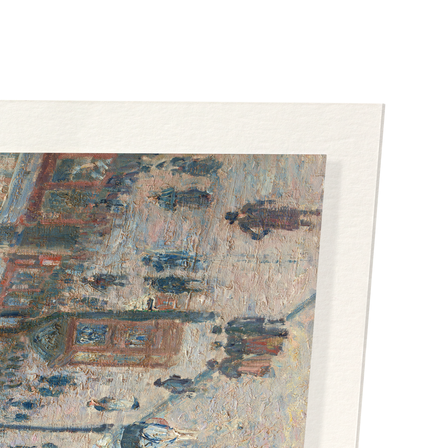 THE BOULEVARD MONTMARTRE ON A WINTER MORNING (1897)