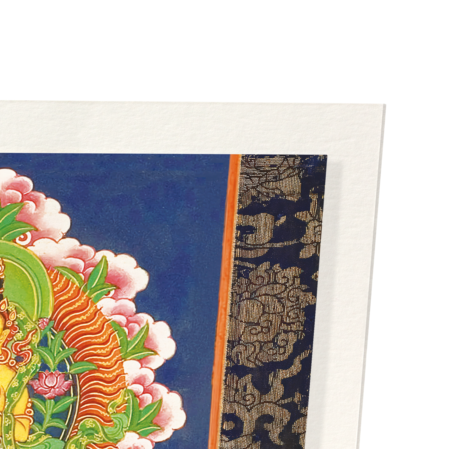 FRONT COVER OF A BUDDHIST MANUSCRIPT