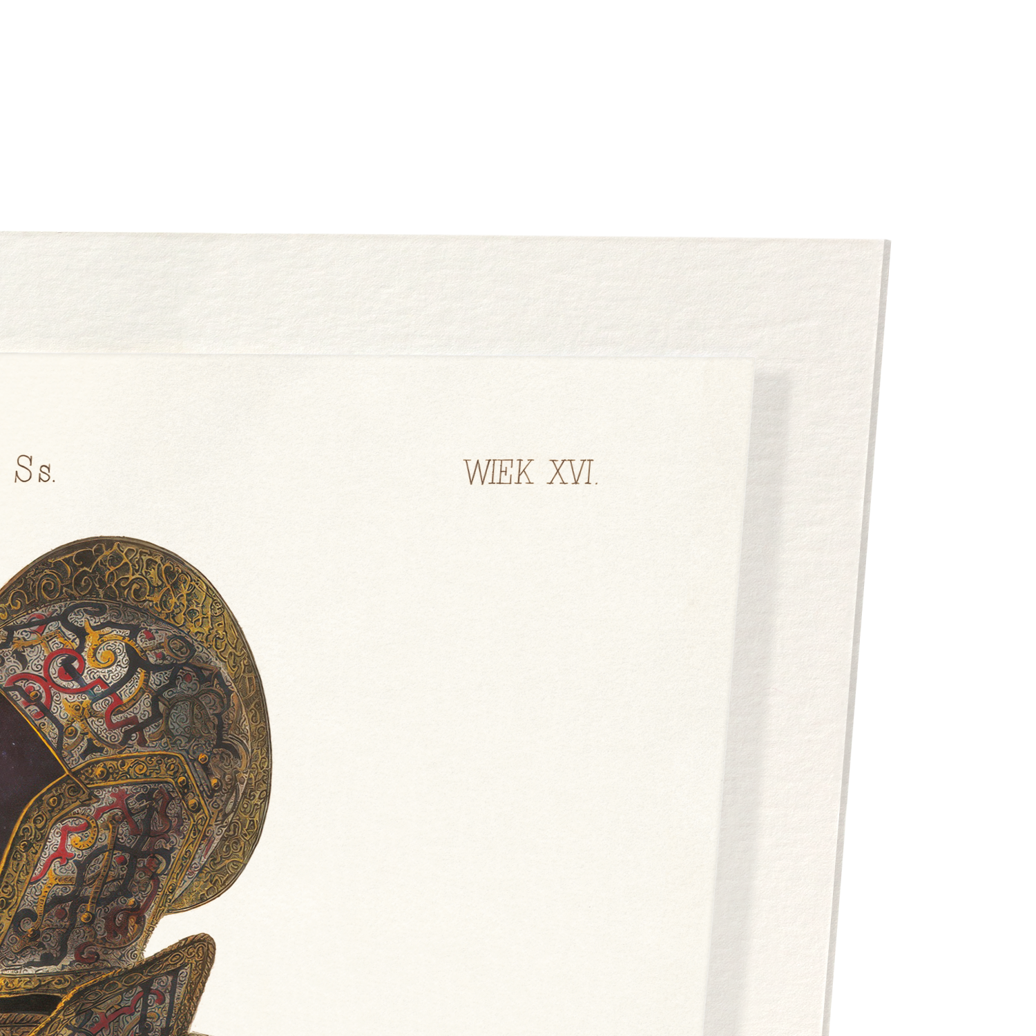 RADZIWIŁŁ THE BLACK - CEREMONIAL ARMOUR STUDY (1855–1869)