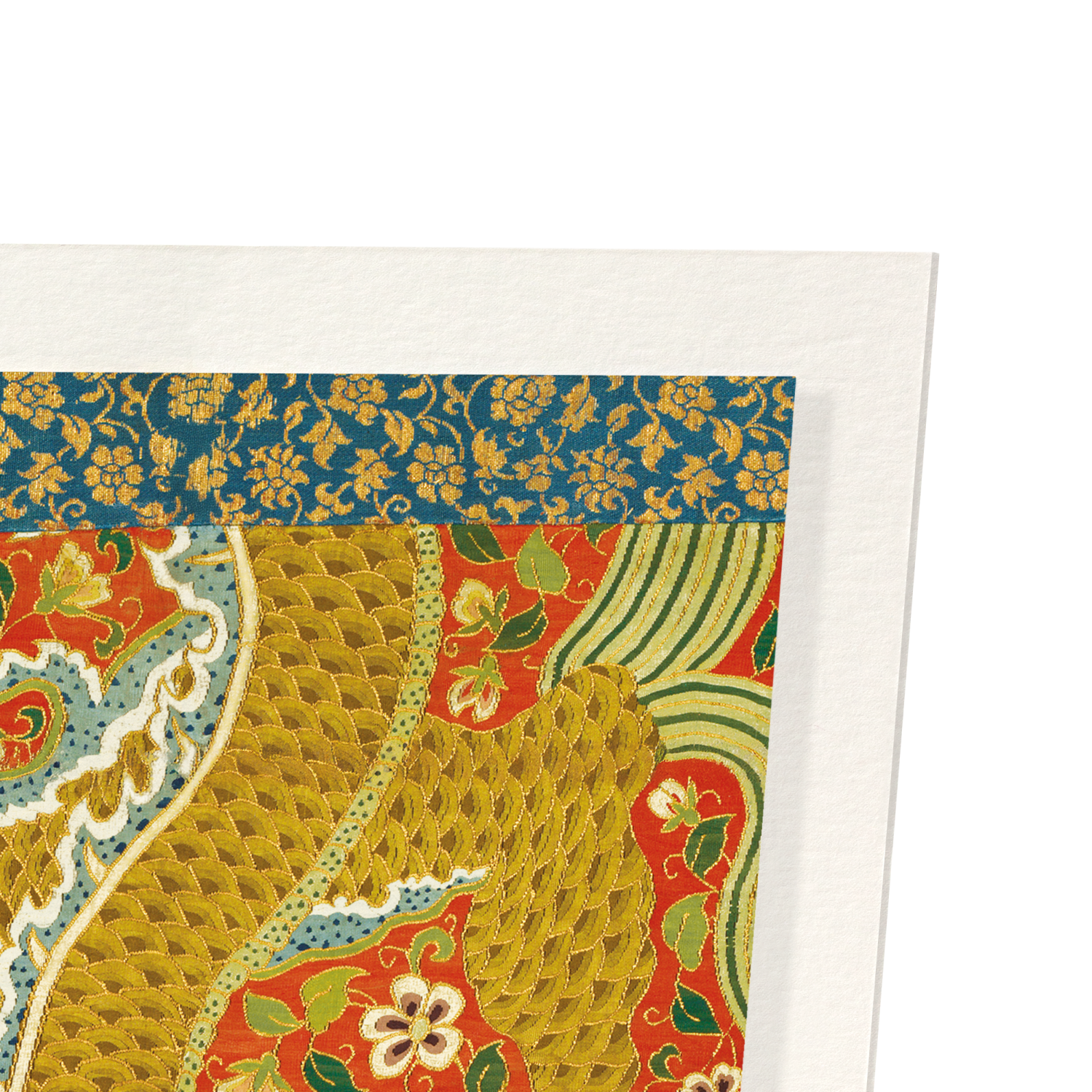 DAIS ORNÉ D’UN DRAGON PARMI LES FLEURS (12E–15E S.)