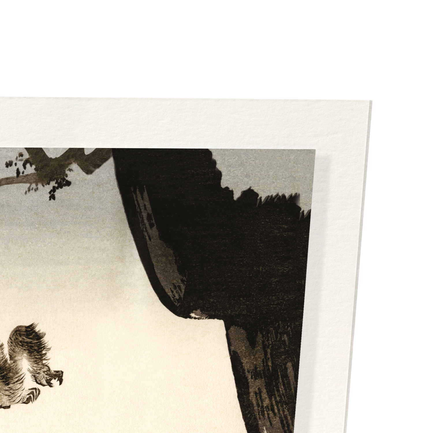 MONKEY AND MOON (C.1910)