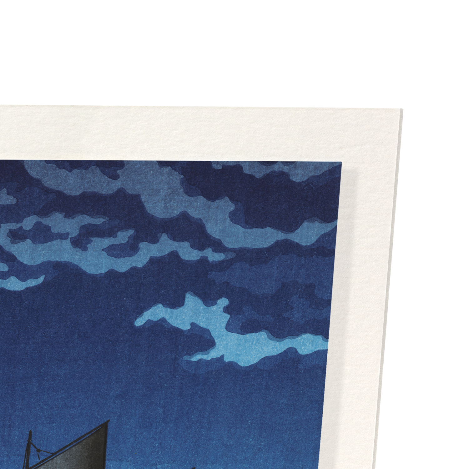 BOATS AT SHINAGAWA NIGHT