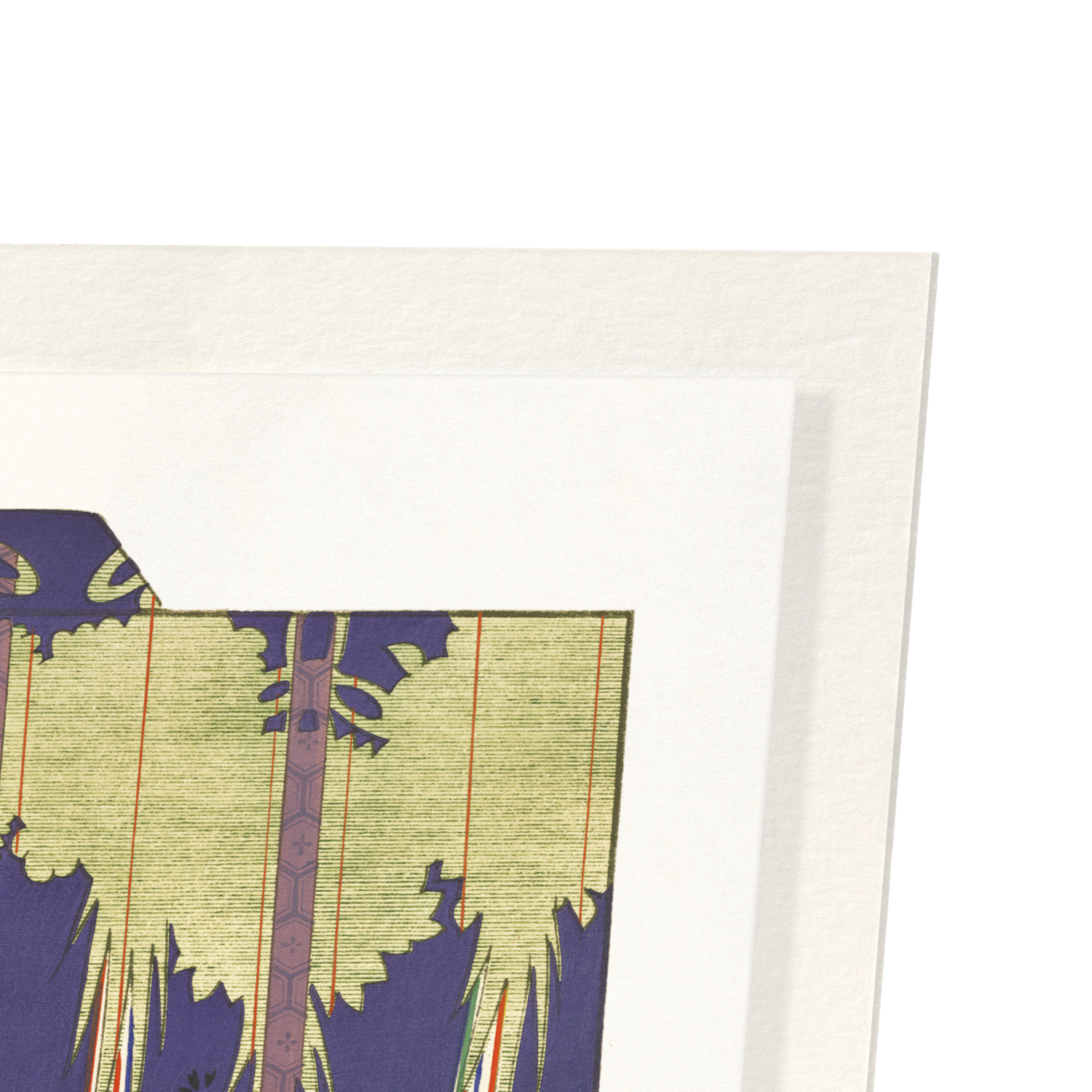 KIMONO OF FIVE COLOURED STRINGS OF BUDDHISM (1899)