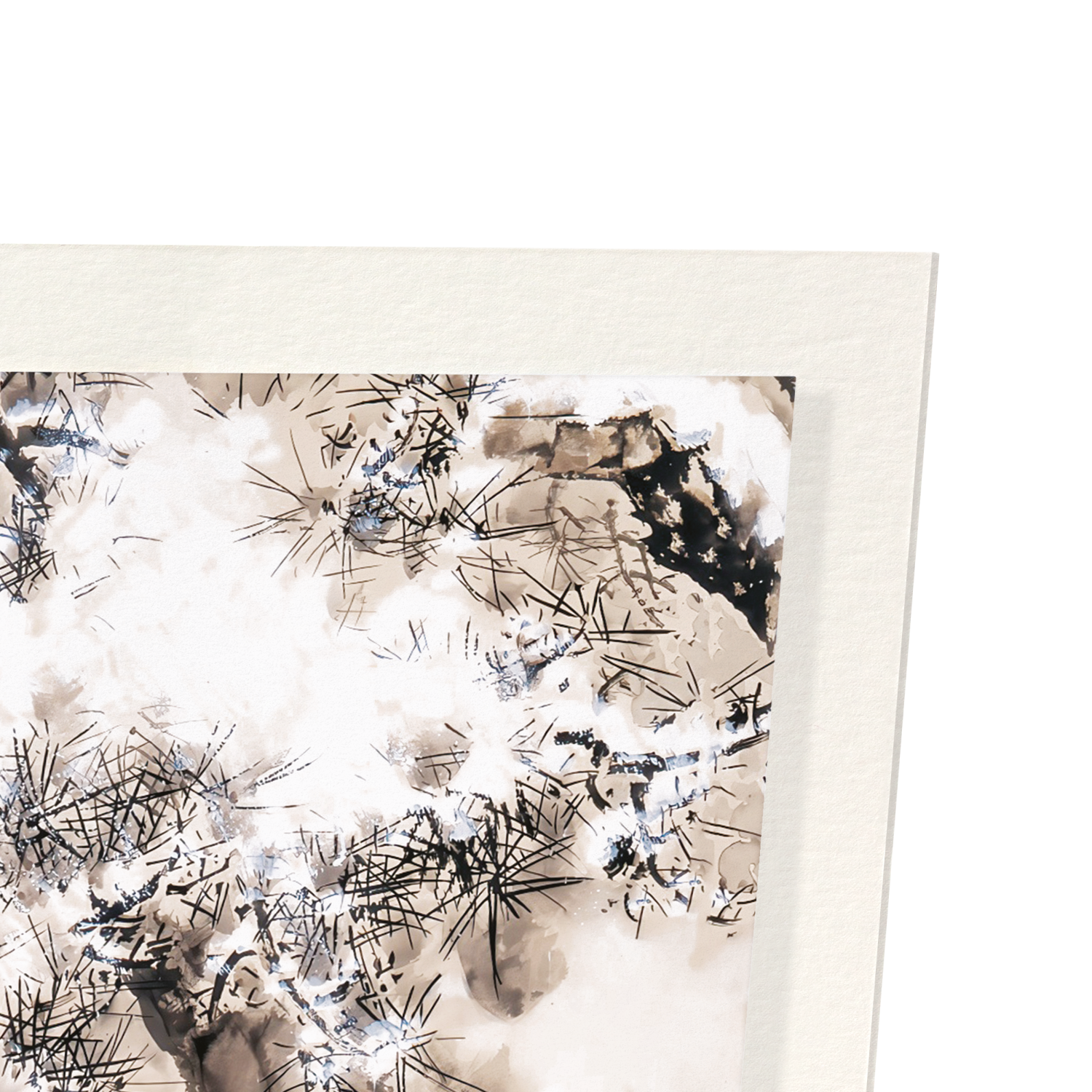 MONKEYS IN PINE TREES (1853)