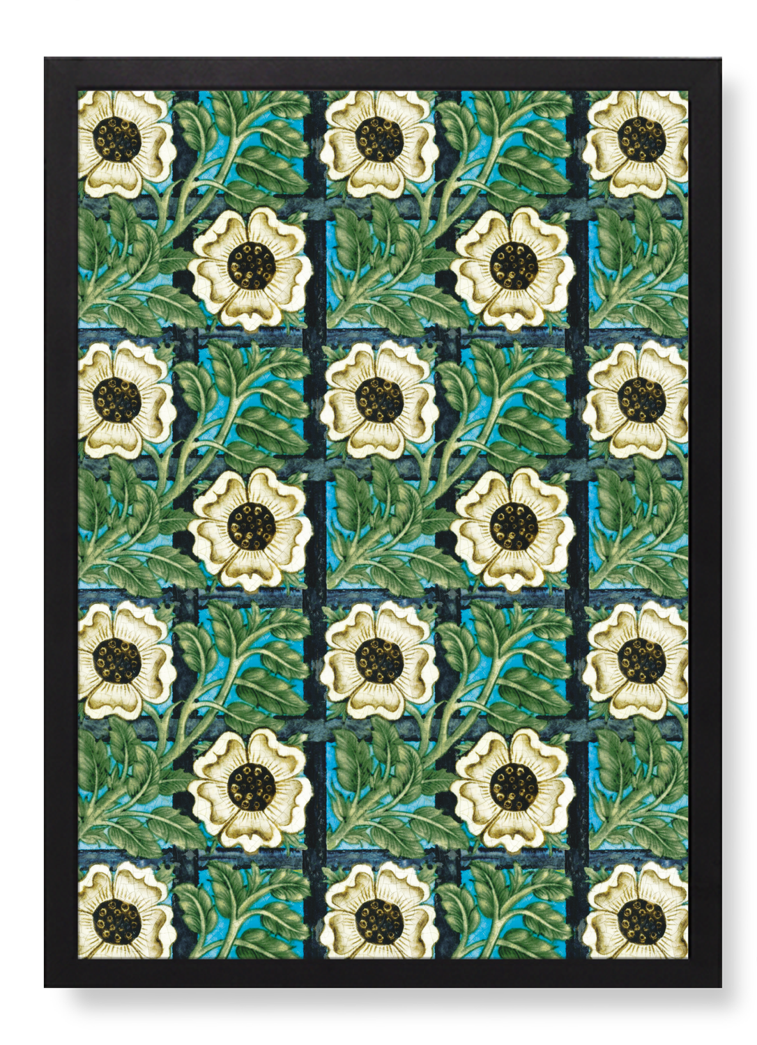 ROSE AND TRELLIS TILE (1898)