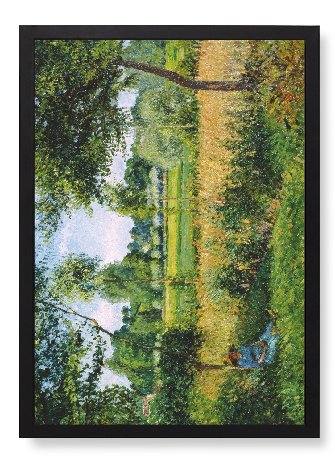 MORNING SUNLIGHT EFFECT, ERAGNY (1899)