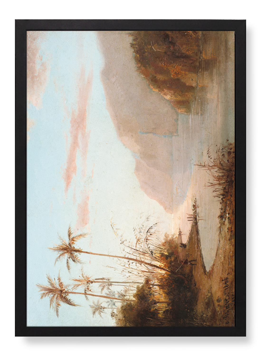 A CREEK IN ST. THOMAS (1856)