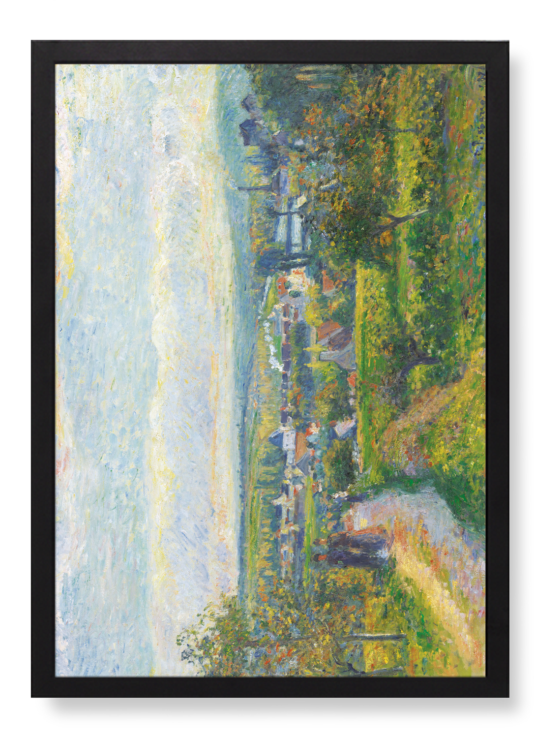 VIEW OF SAINT-OUEN-L'AUMÔNE (1876)