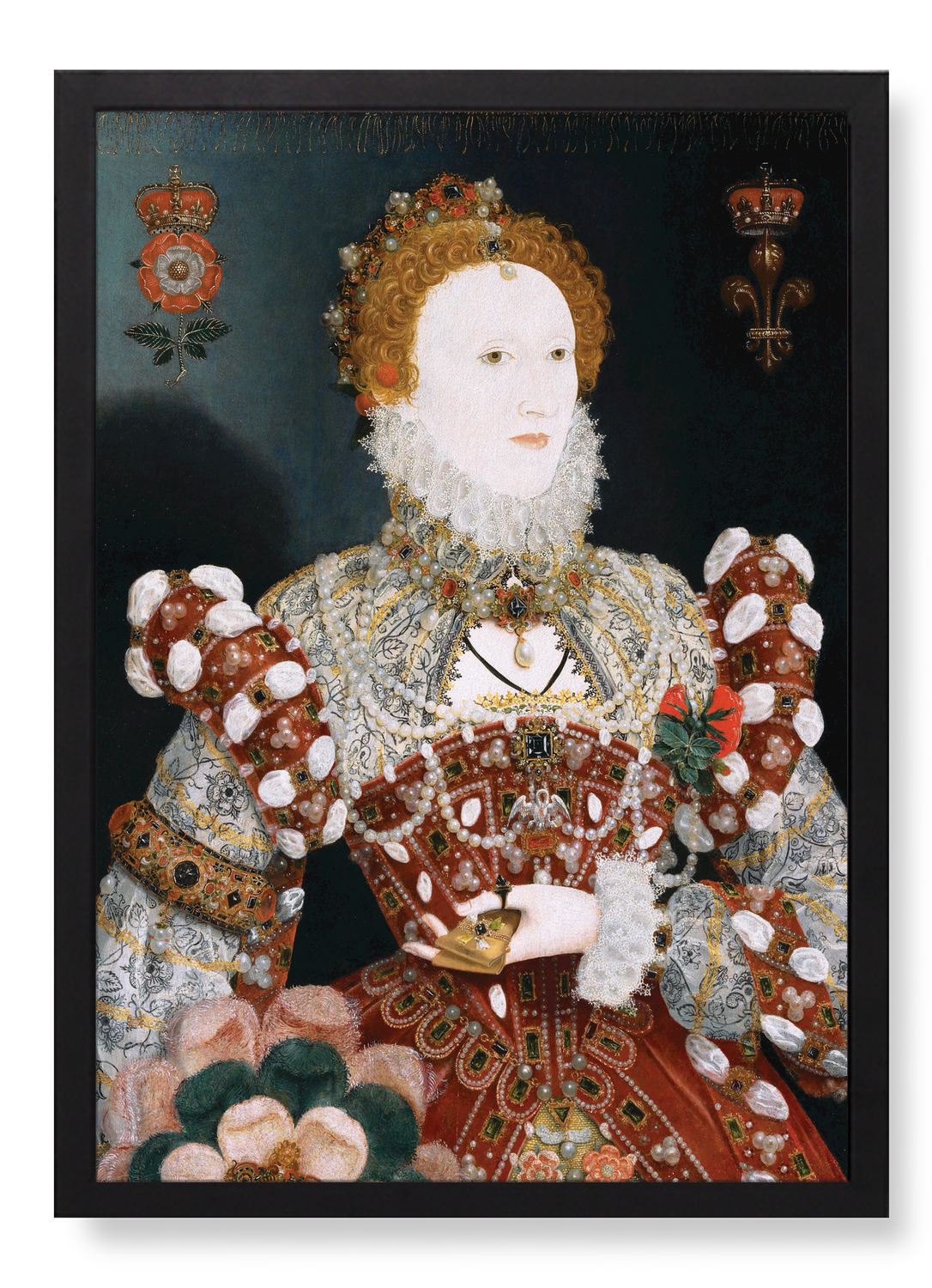 PORTRAIT OF QUEEN ELIZABETH I (1573)