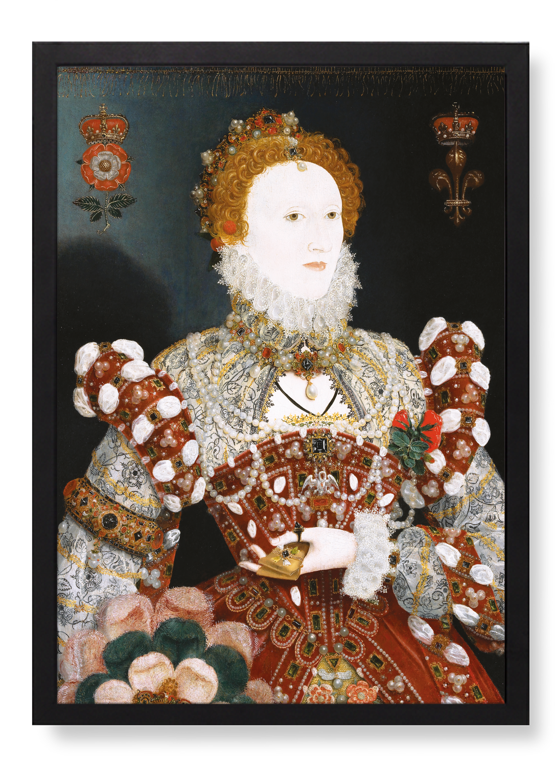 PORTRAIT OF QUEEN ELIZABETH I (1573)
