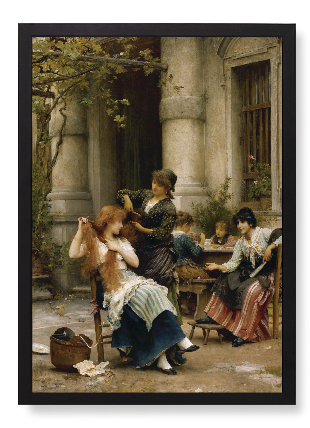 AN AL FRESCO TOILETTE (1889)