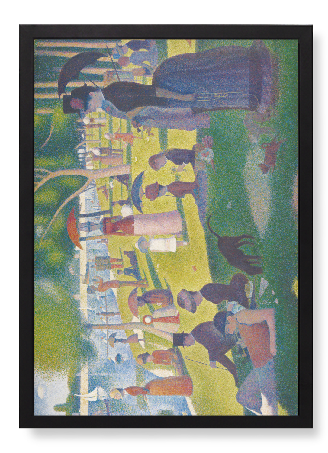 A SUNDAY ON LA GRANDE JATTE (1884)