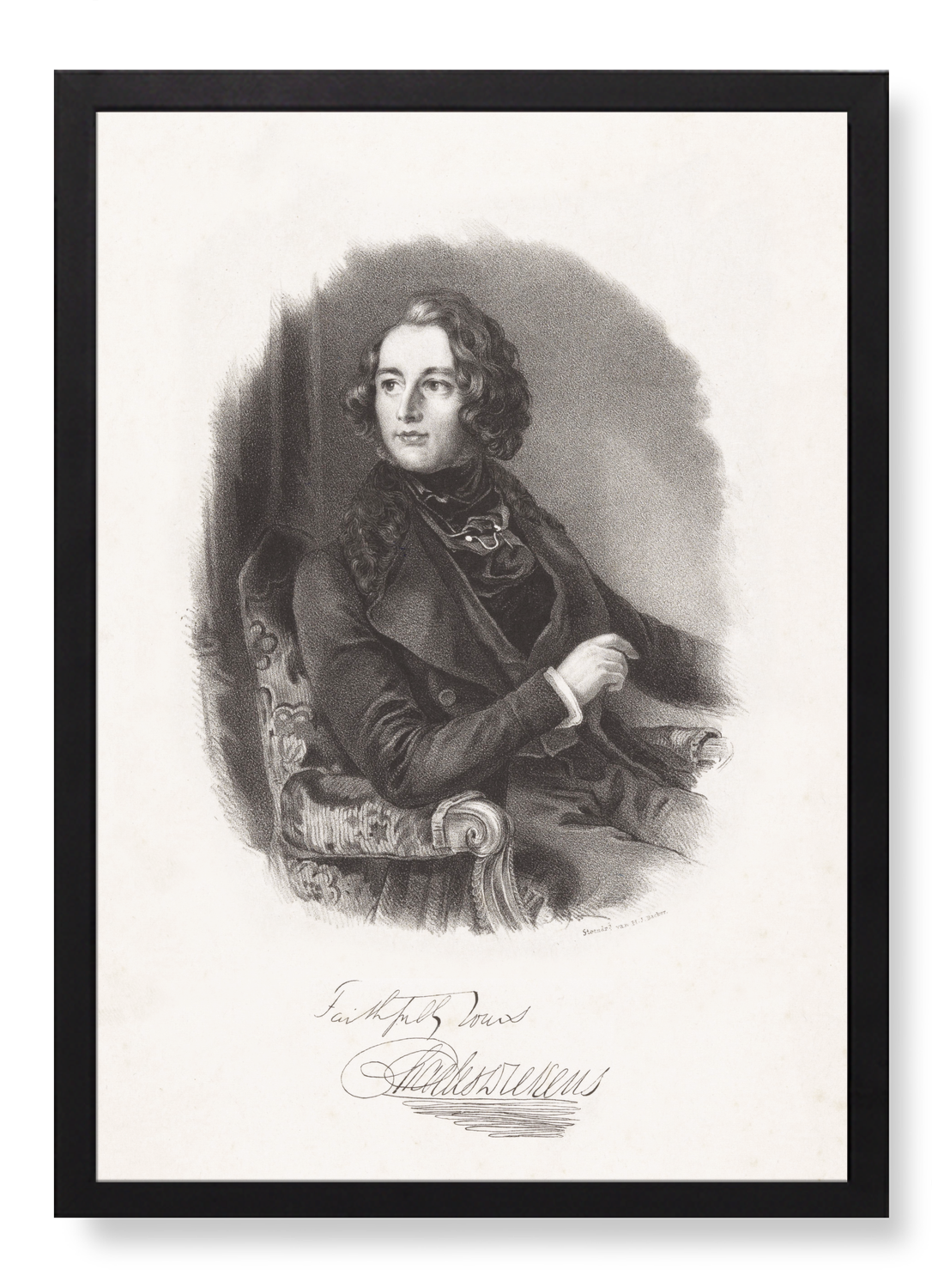 PORTRAIT OF CHARLES DICKENS (1839)