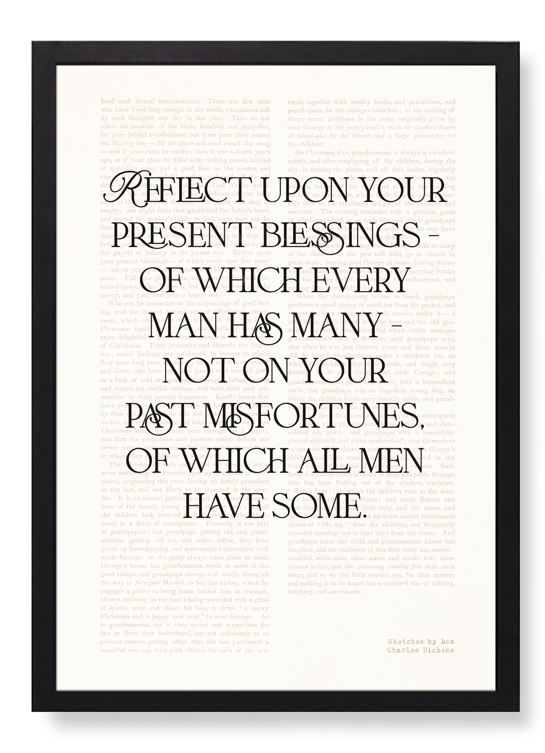 REFLECT UPON YOUR BLESSINGS (1836)