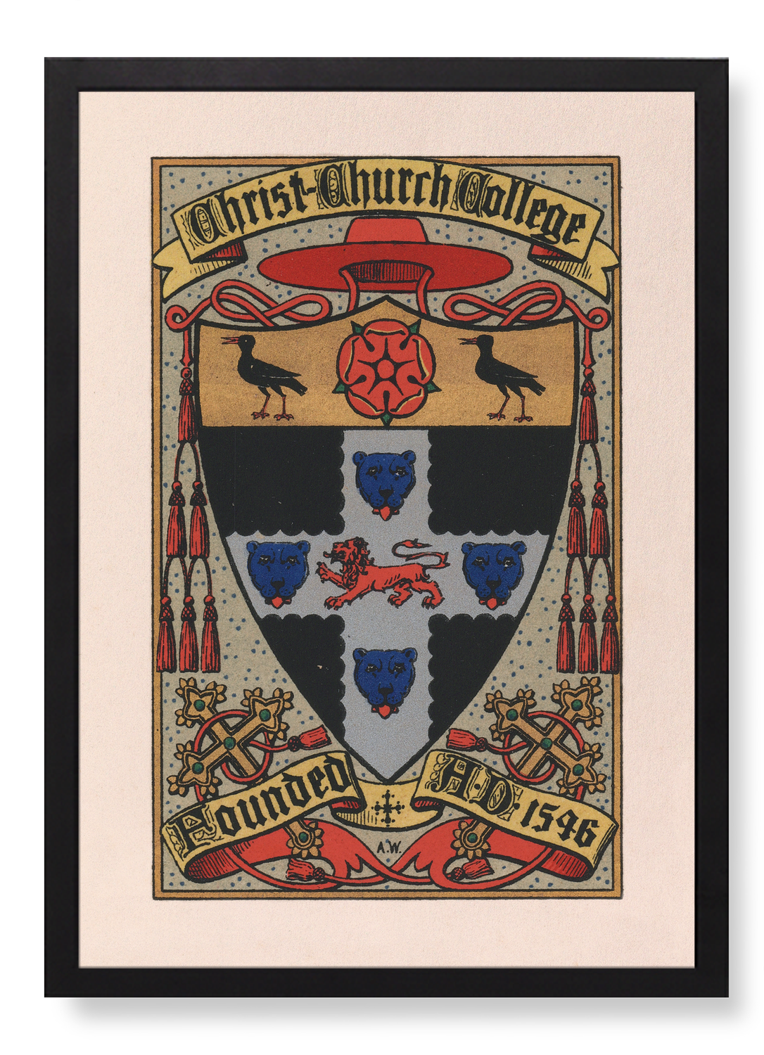 CHRIST CHURCH COLLEGE CREST