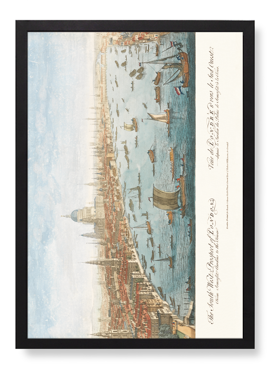 SOUTH WEST PROSPECT OF LONDON (1750)