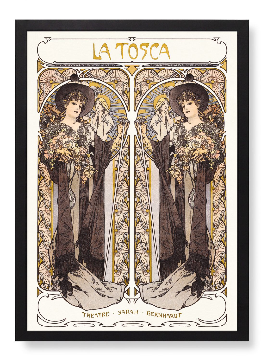POSTER FOR TOSCA (1898)