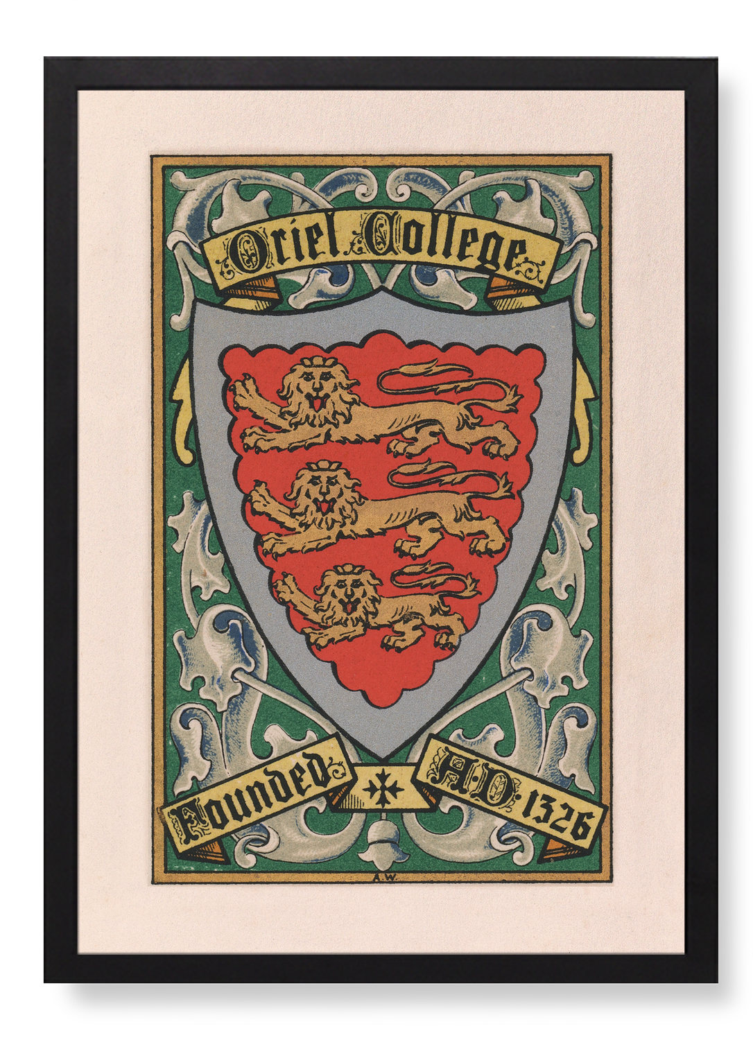 ORIEL COLLEGE CREST