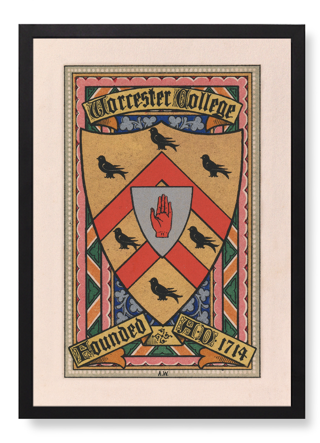 WORCESTER COLLEGE CREST