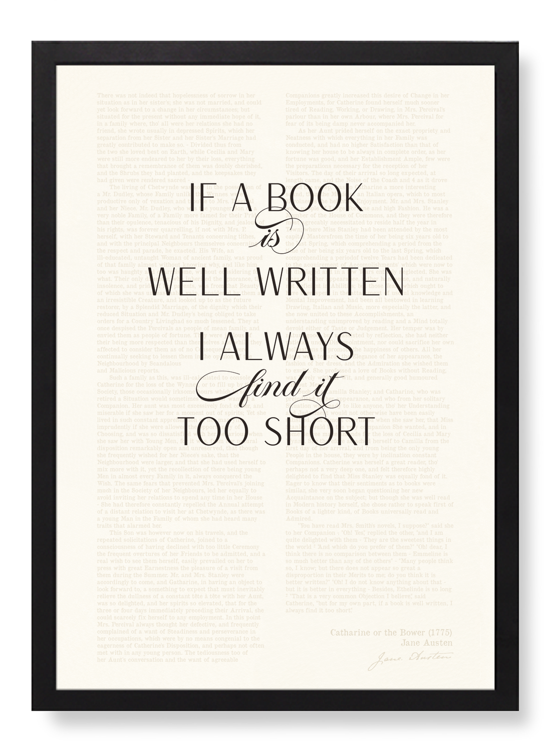 WELL WRITTEN BOOK (1775)