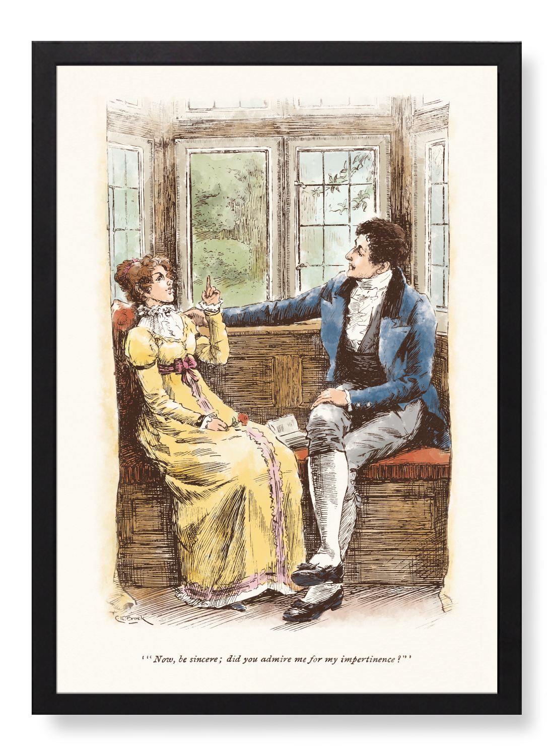 NOW, BE SINCERE (1895)