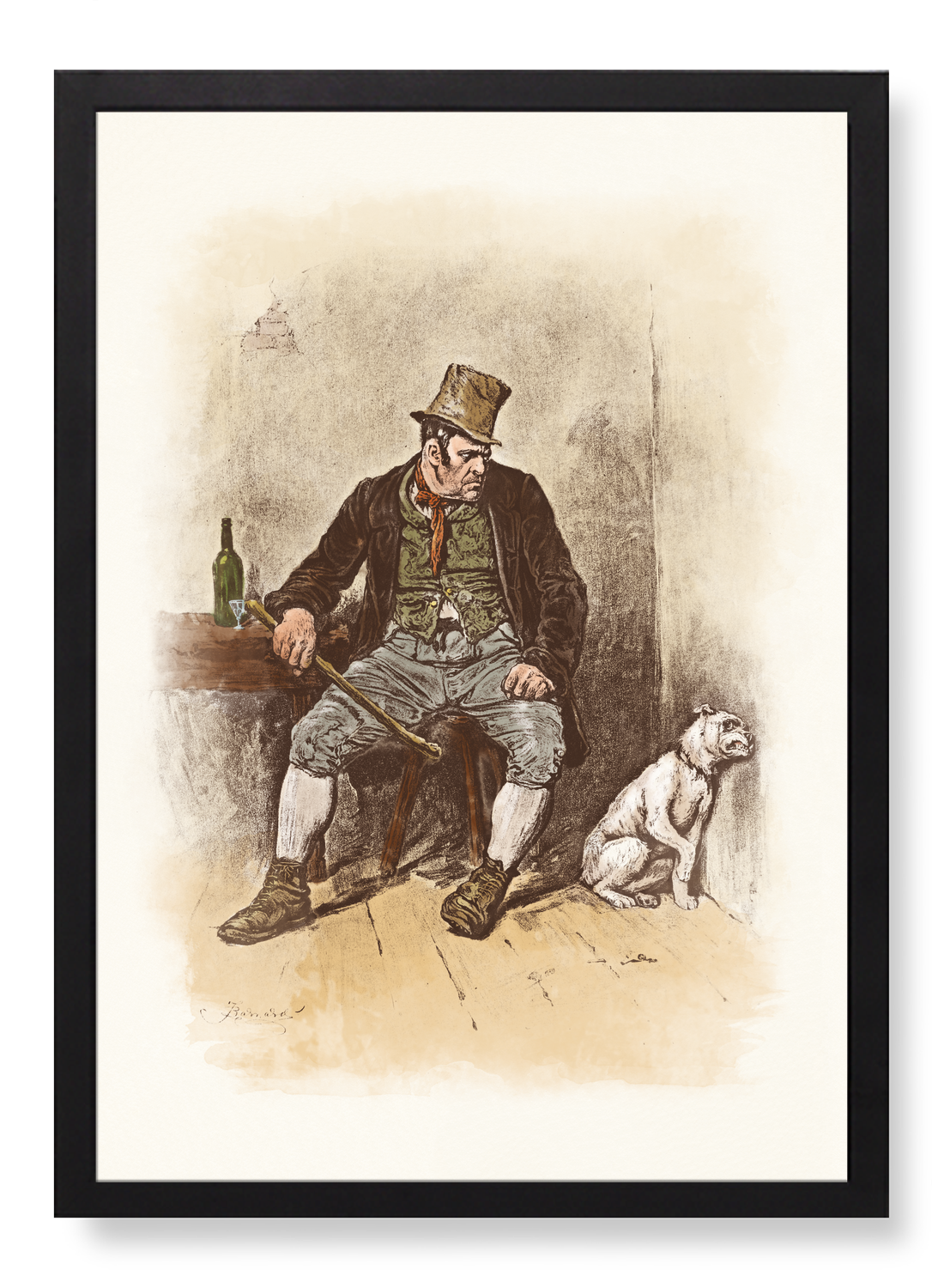 BILL SIKES AND HIS DOG