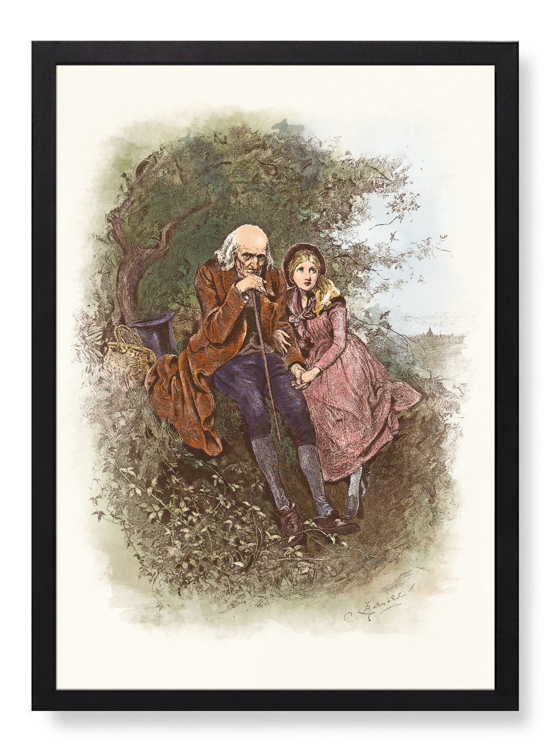 NELL AND HER GRANDFATHER