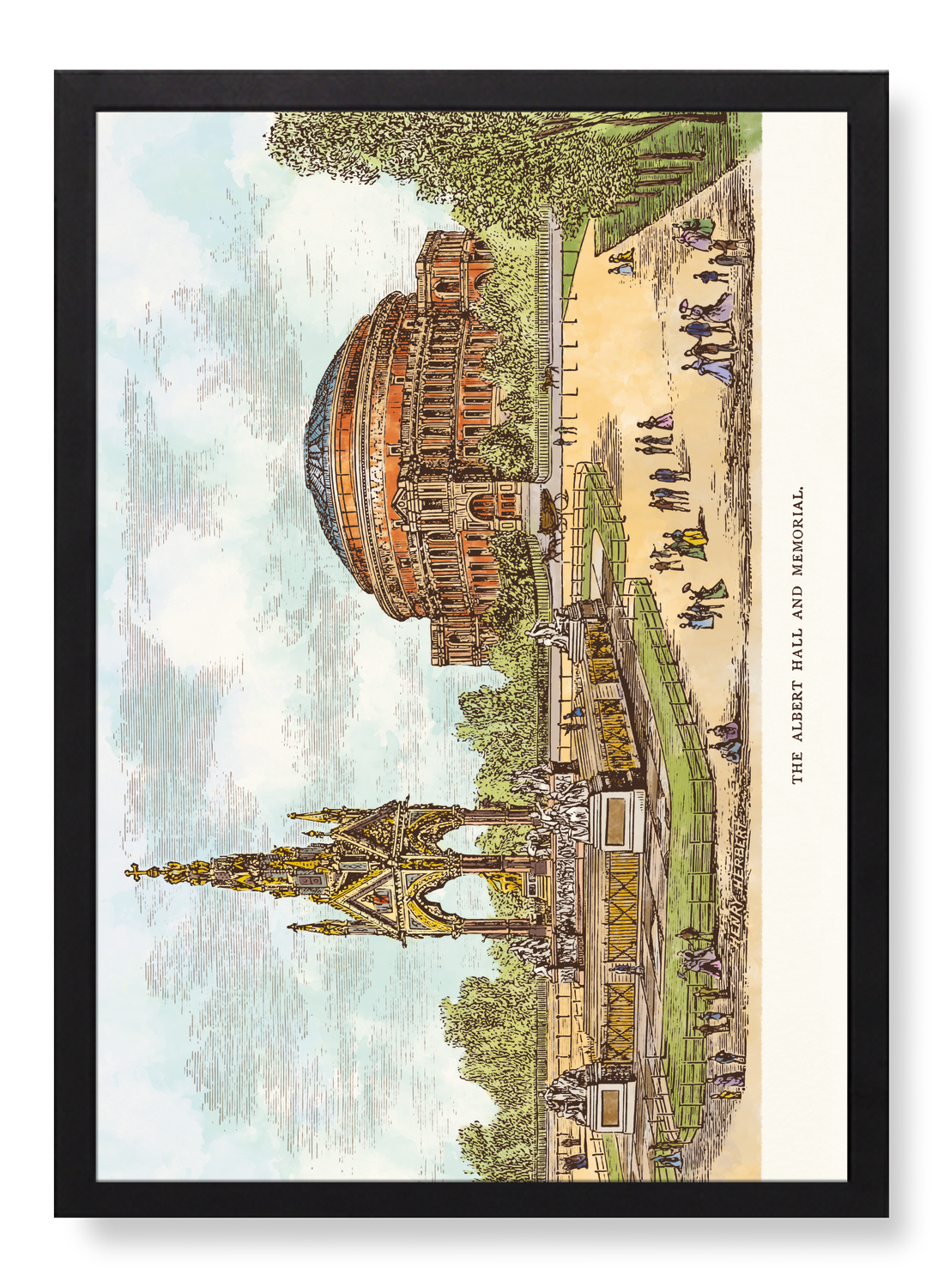 THE ALBERT HALL AND MEMORIAL (1873)