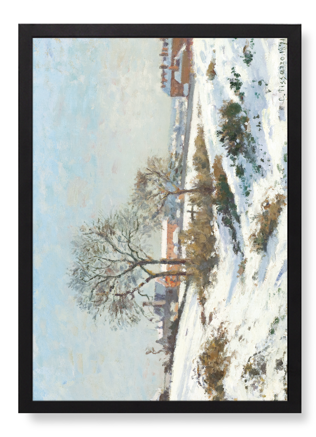 SNOWY LANDSCAPE AT SOUTH NORWOOD (1871)