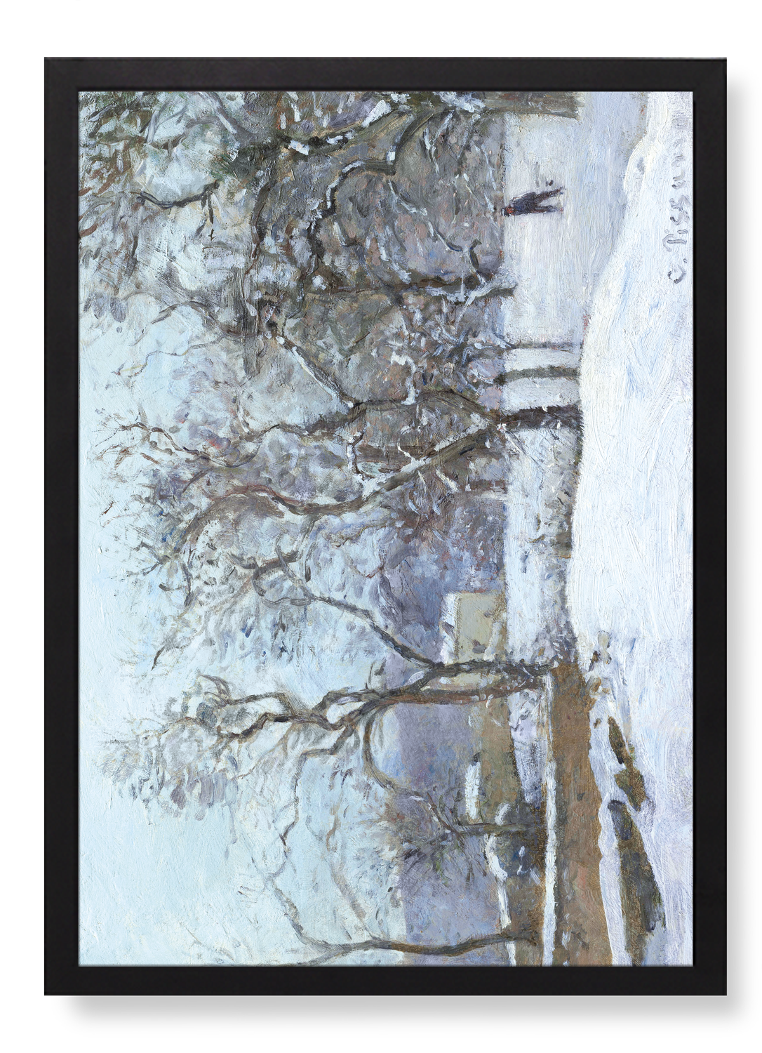 SNOW AT LOUVECIENNES (C.1870)