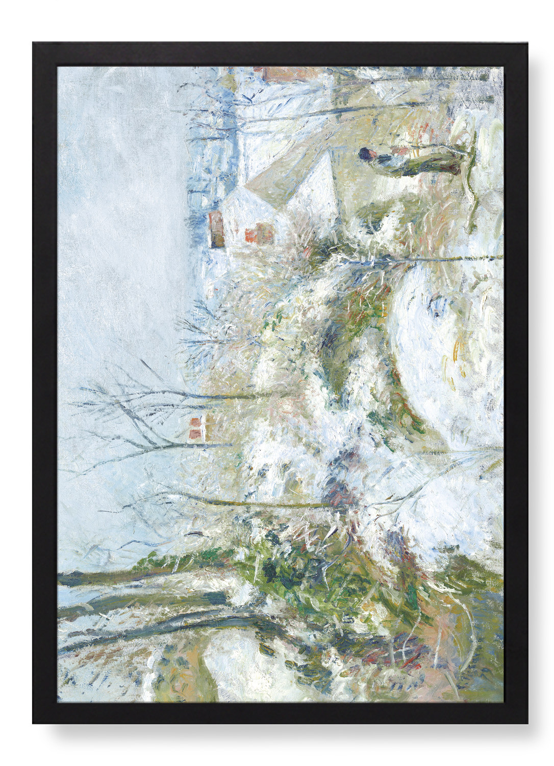 RABBIT WARREN AT PONTOISE, SNOW (1879)