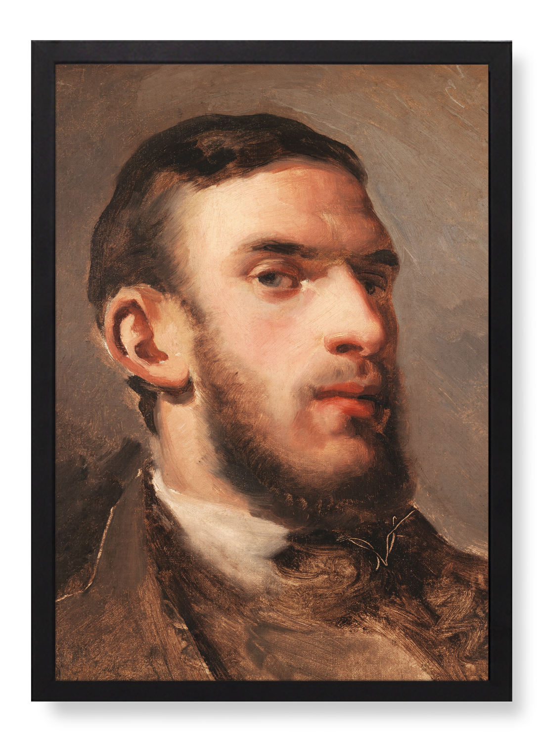 CAMILLE PISSARRO SELF-PORTRAIT (1857–1858)