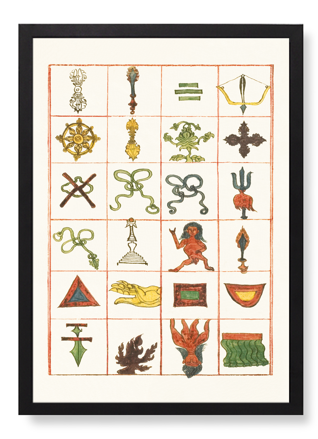MONGOLIAN RITUAL SYMBOLS