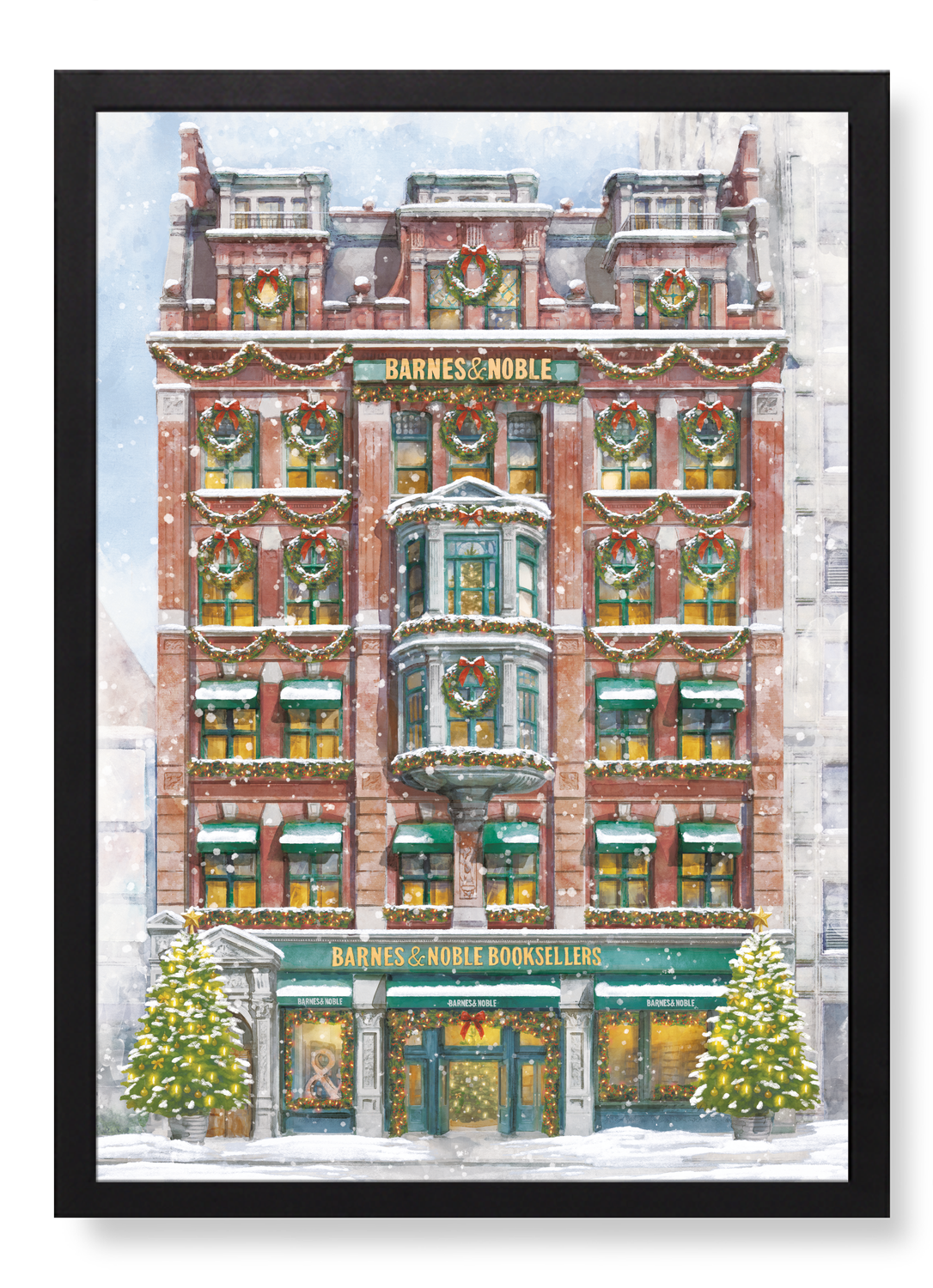 BARNES & NOBLE FLAGSHIP STORE - CHRISTMAS