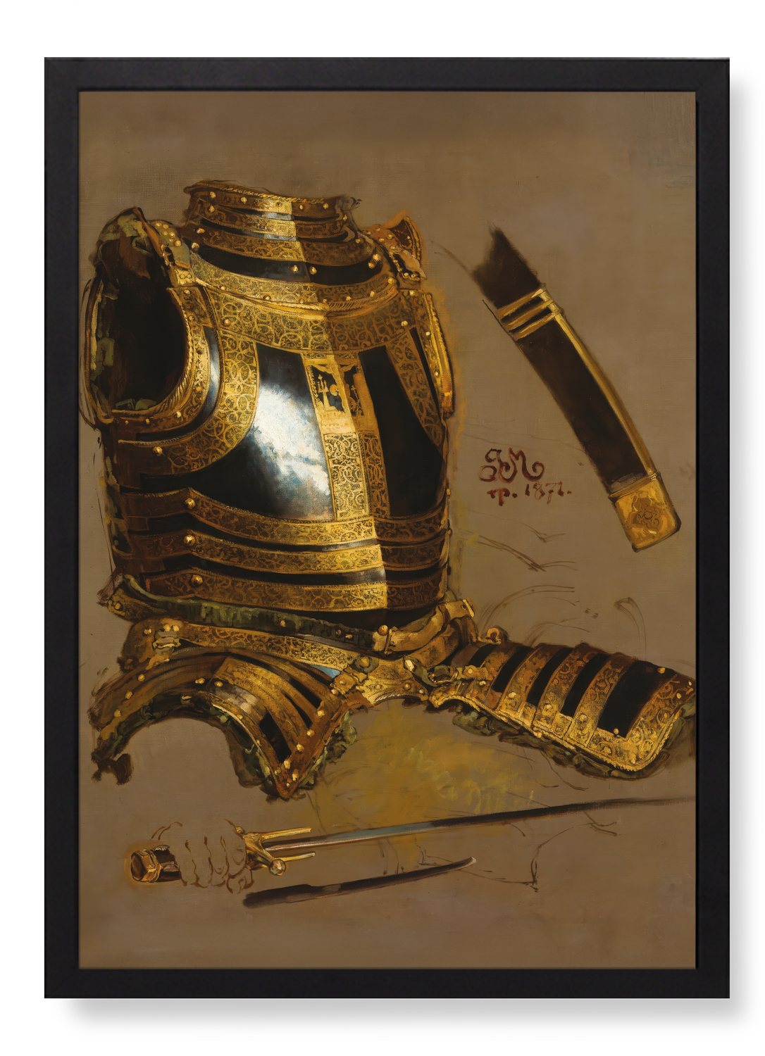 STUDY OF STEPHEN BÁTHORY’S ARMOUR (1871)