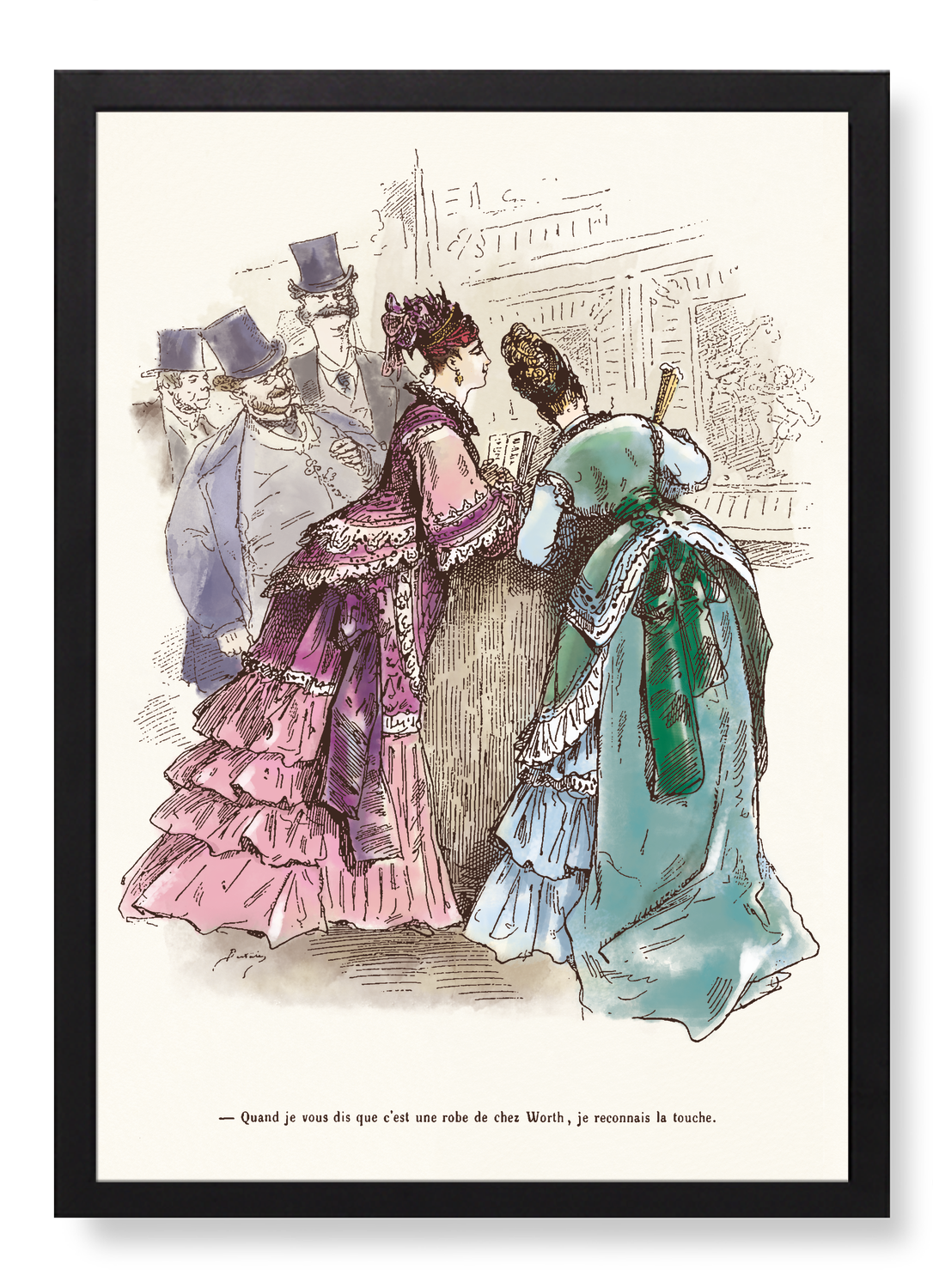 UNE ROBE DE CHEZ WORTH, JE RECONNAIS LA TOUCHE (1875)
