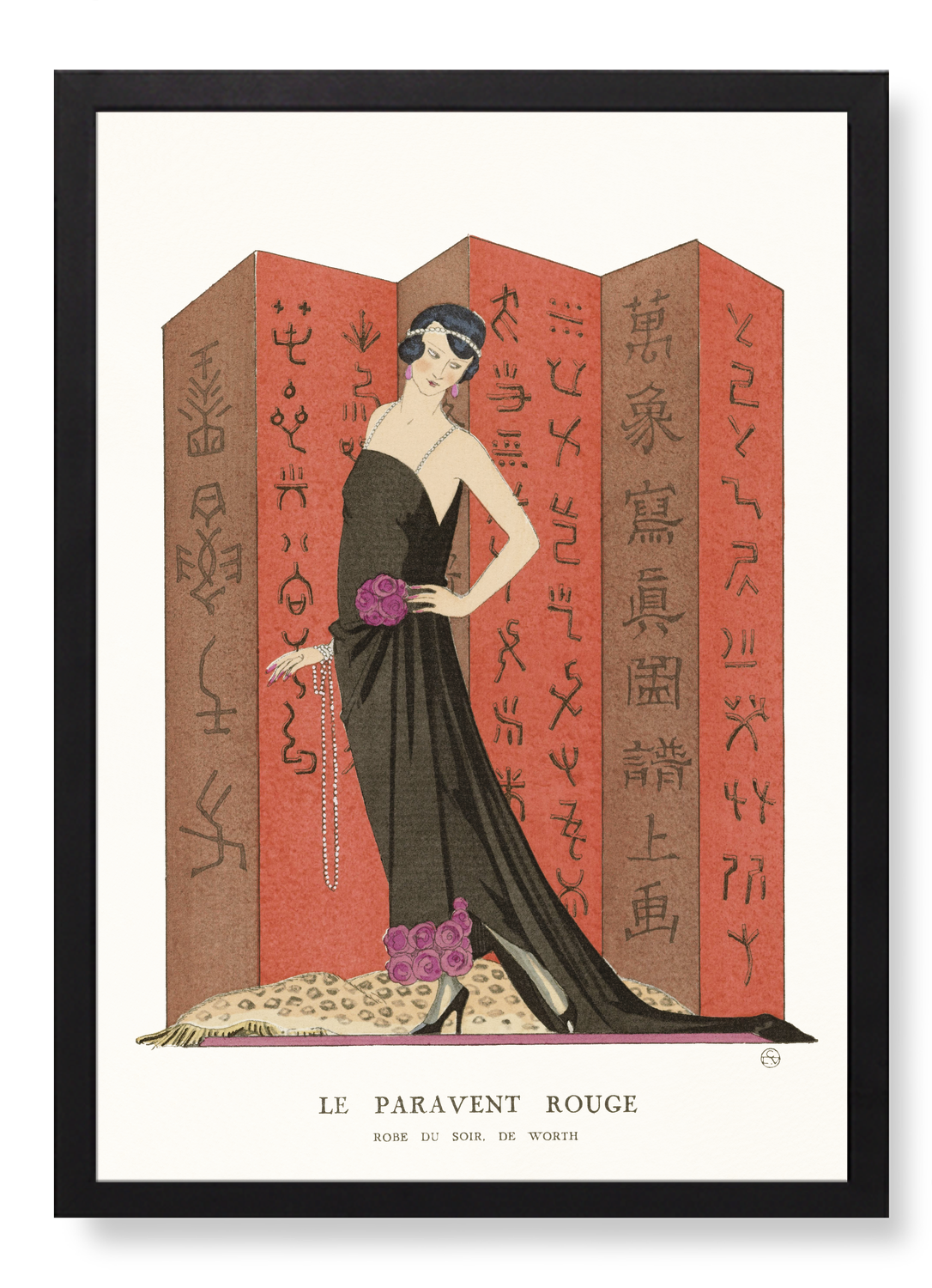 LE PARAVENT ROUGE (1921)