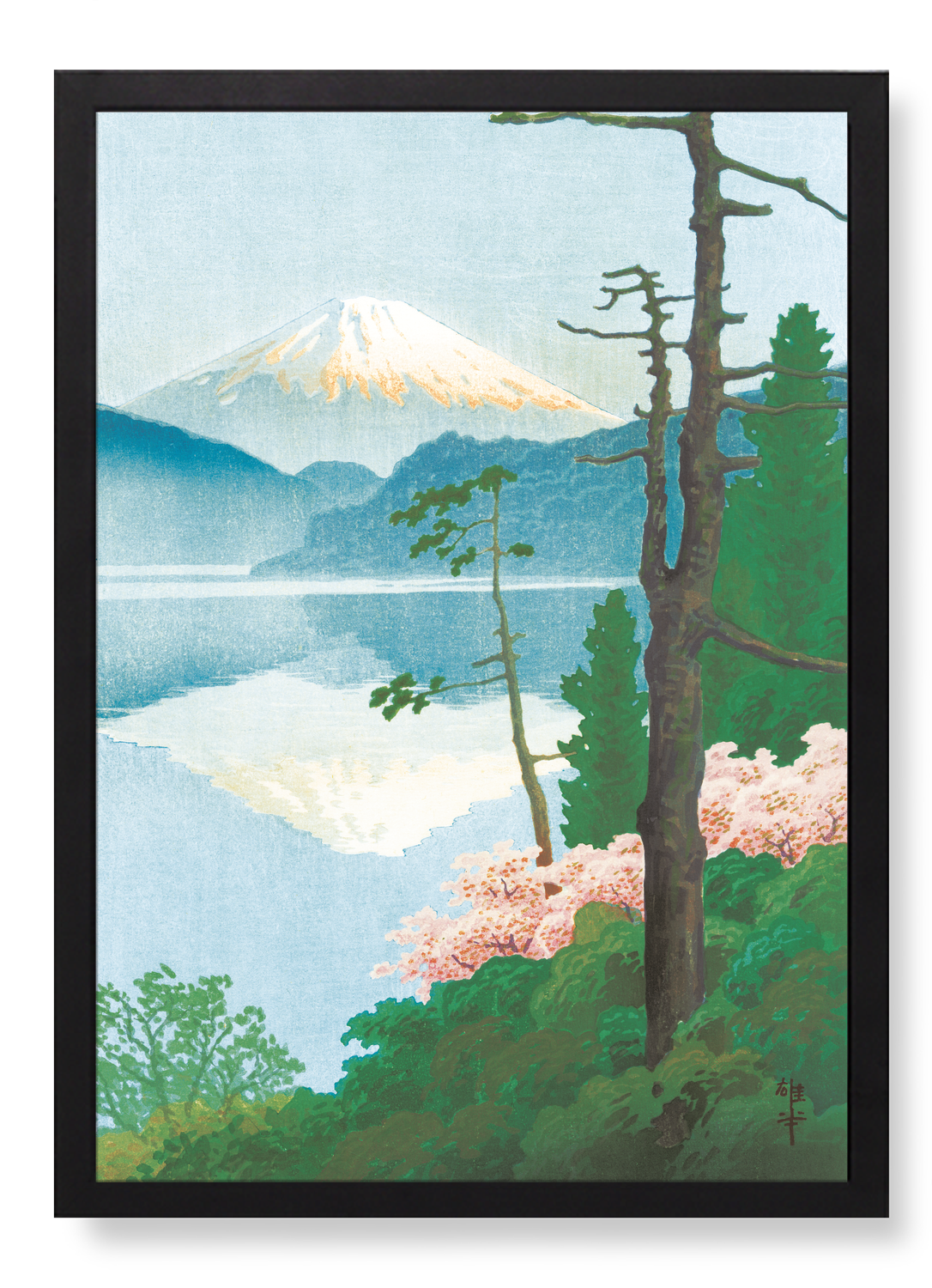 MOUNT FUJI FROM TAGANOURA (C. 1930)